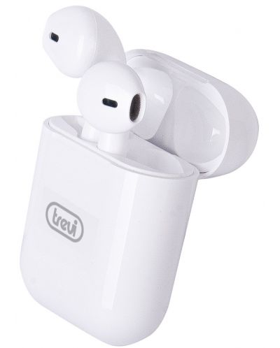 Безжични слушалки Trevi - HMP 1222 Air Mini, TWS, бели - 2