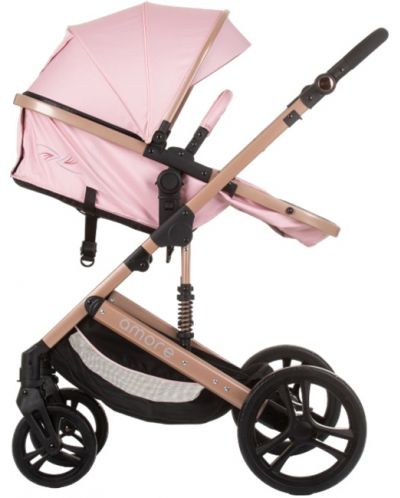 Бебешка количка Chipolino - Аморе, фламинго - 5