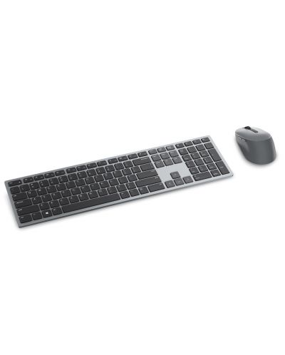 Kлавиатура и мишка Dell - Premier KM7321W, безжична, сива - 2