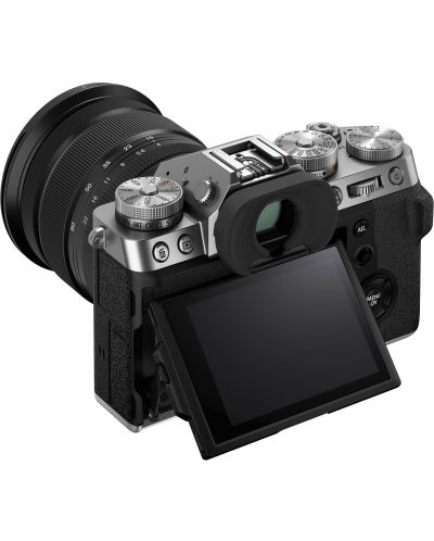 Безогледален фотоапарат Fujifilm - X-T5, 16-80mm, Silver - 4