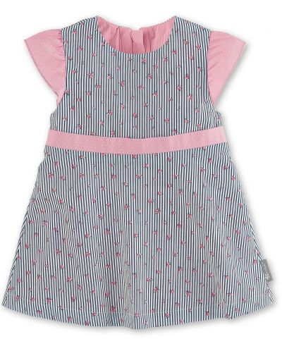 Бебешка рокля с UV 30+ защита Sterntaler - На райе, 74 cm, 6-9 месеца - 1