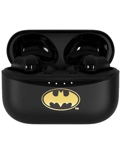 Детски слушалки OTL Technologies - Batman, TWS, черни/златисти - 4