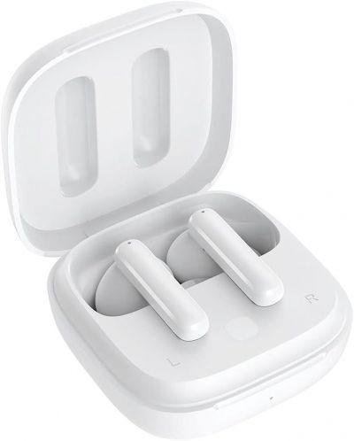 Безжични слушалки QCY - T13, TWS, бели - 5
