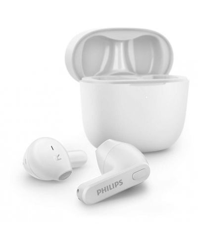 Безжични слушалки Philips - TAT2236WT/00, TWS, бели - 2