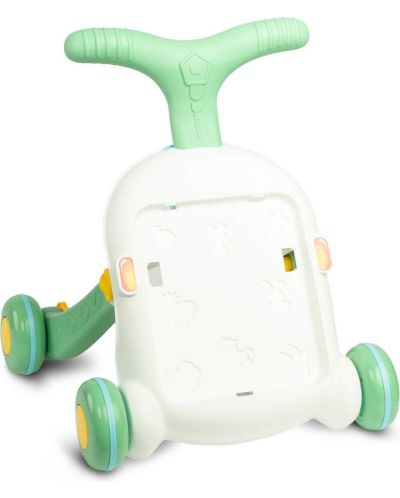 Бебешка проходилка 2 в 1 Caretero Toyz - Spark, Green  - 3