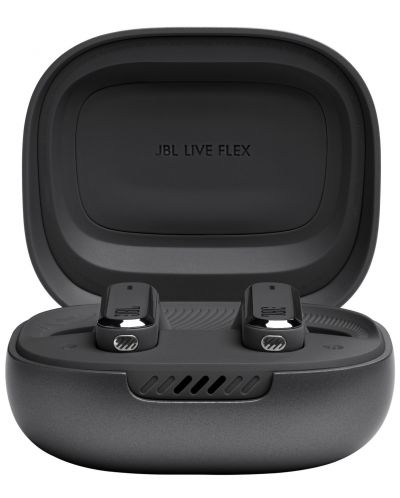 Безжични слушалки JBL - Live Flex, TWS, ANC, черни - 2