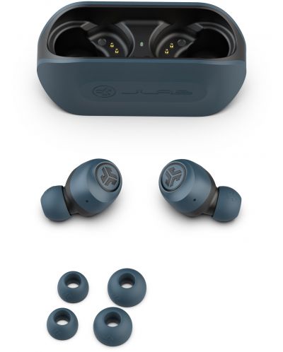 Безжични слушалки с микрофон JLab - GO Air, TWS, сини/черни - 5
