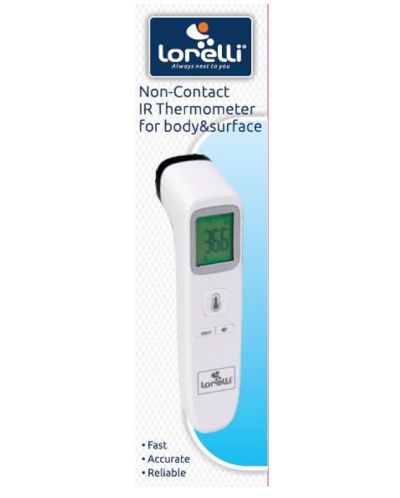 Безконтактен термометър за чело и повърхност Lorelli - 1