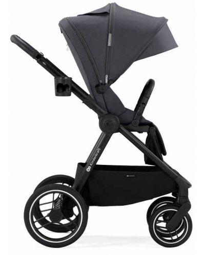Комбинирана бебешка количка 2 в 1 KinderKraft - Nea, Deep Grey - 4