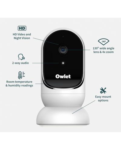 Безжична Wi-Fi камера Owlet - 2