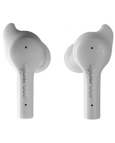 Безжични слушалки Boompods - Bassline GO, TWS, бели - 2