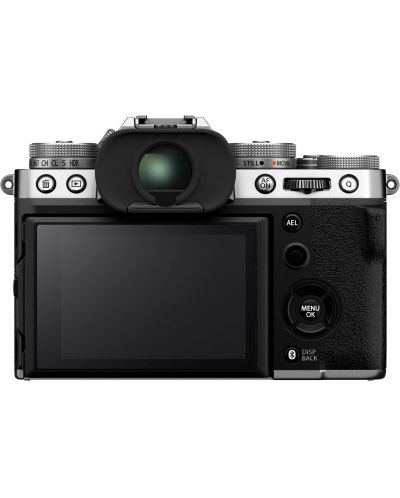 Безогледален фотоапарат Fujifilm - X-T5, 18-55mm, Silver - 6