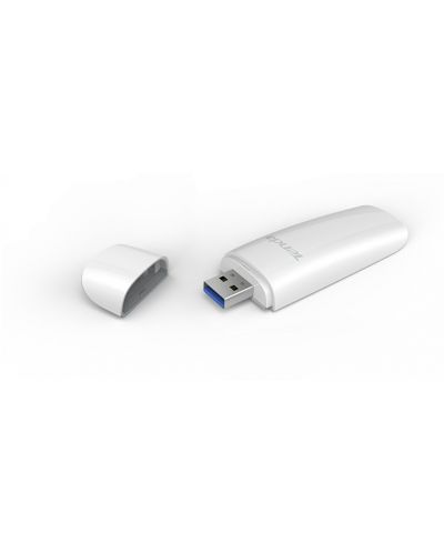 Безжичен USB адаптер Tenda - U12, 1.2Gbps, бял - 2