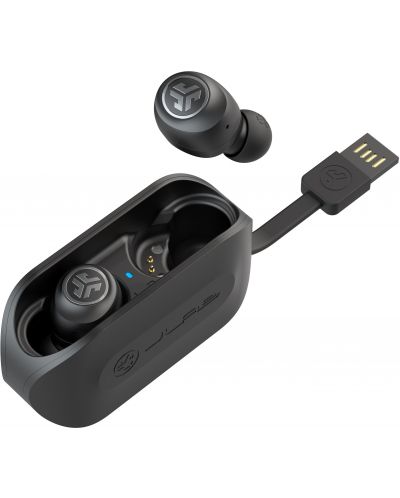 Безжични слушалки с микрофон JLab - GO Air, TWS, черни - 2