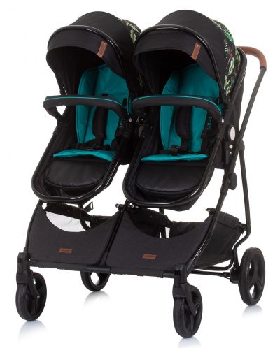 Бебешка количка за близнаци Chipolino - Дуо Смарт, екзотик - 6