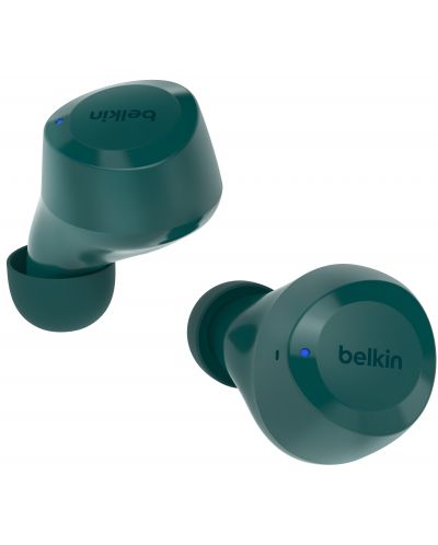 Безжични слушалки Belkin - SoundForm Bolt, TWS, зелени - 1
