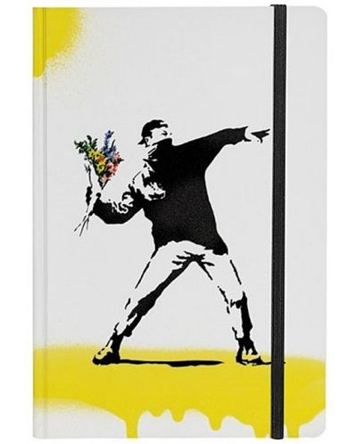 Бележник Pininfarina Banksy Collection - Flower, A5 - 1