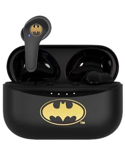 Детски слушалки OTL Technologies - Batman, TWS, черни/златисти - 1