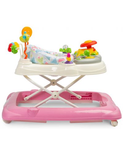 Бебешка проходилка Caretero Toyz - Stepp, Pink  - 5