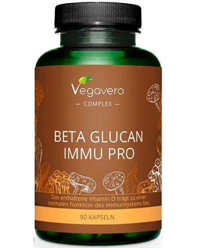 Beta Glucan Immu Pro, 90 капсули, Vegavero - 1