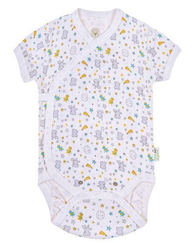 Бебешко боди Bio Baby - Органичен памук, 68 cm, 4-6 месеца - 1
