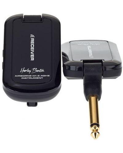 Безжична система Harley Benton - AirBorne 2.4 GHz, черна - 2