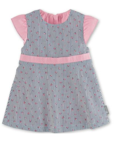 Бебешка рокля с UV 30+ защита Sterntaler - На райе, 86 cm, 12-18 мeсеца - 1