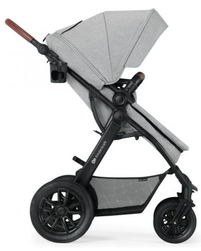 Бебешка количка 3 в 1 KinderKraft - Xmoov, светлосива - 7