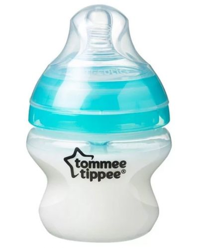 Бебешко шише Tommee Tippee Closer to Nature - Anti-Colic, 150 ml, с биберон 1 капка - 4