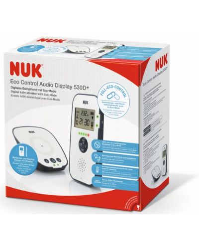 Бебефон Nuk - Eco Control Audio Display 530D+ - 2