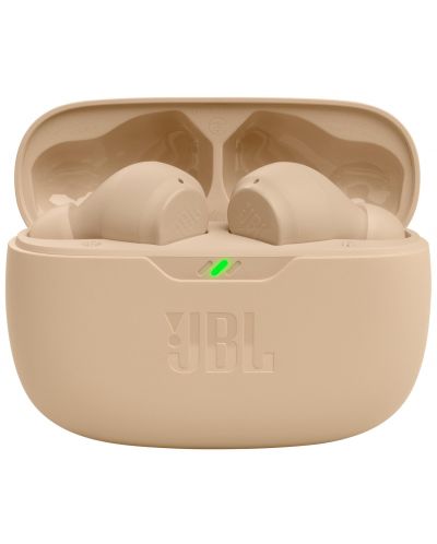 Безжични слушалки JBL - Vibe Beam, TWS, бежови - 2