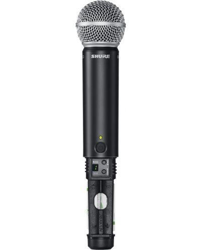 Безжична микрофонна система Shure - BLX24E/SM58, черна - 3