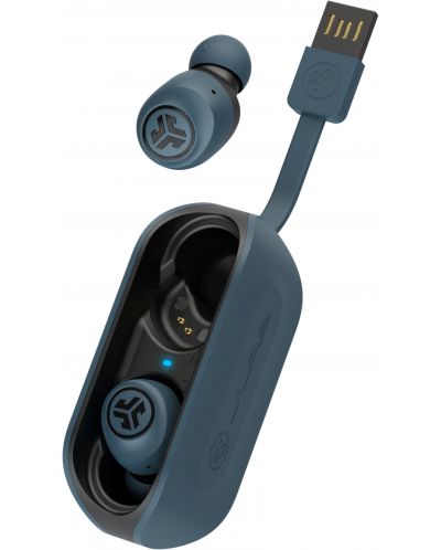 Безжични слушалки с микрофон JLab - GO Air, TWS, сини/черни - 4