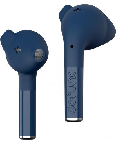 Безжични слушалки Defunc - TRUE TALK, TWS, сини - 2