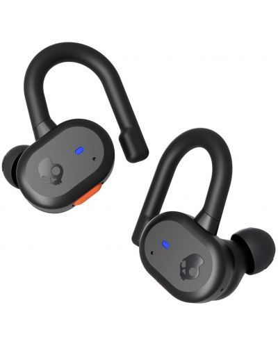 Безжични слушалки Skullcandy - Push Active, TWS, черни/оранжеви - 5