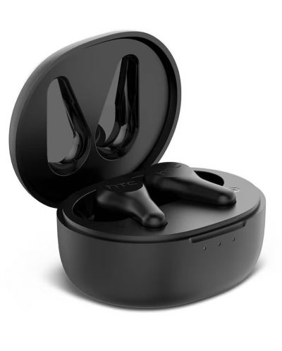 Безжични слушалки HTC - True Wireless Earbuds Plus, ANC, черни - 6