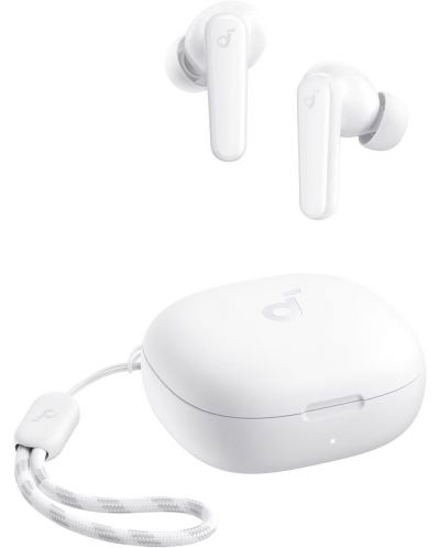 Безжични слушалки Anker - Soundcore R50i, TWS, бели - 2