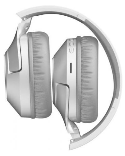 Безжични слушалки с микрофон A4tech - BH300, бели/сиви - 4