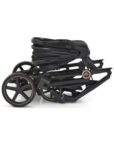 Бебешка комбинирана количка Moni - Tokyo, черна - 7