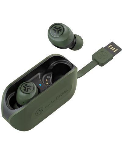 Безжични слушалки с микрофон JLab - GO Air, TWS, зелени - 2