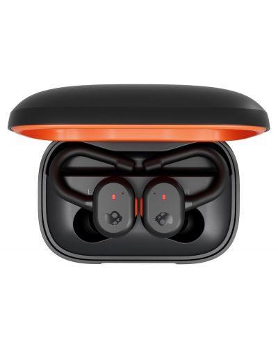 Безжични слушалки Skullcandy - Push Active, TWS, черни/оранжеви - 4