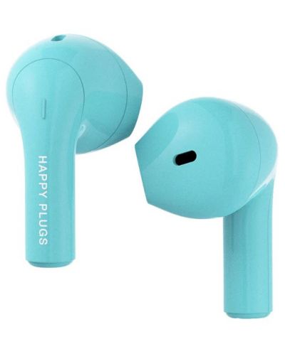 Безжични слушалки Happy Plugs - Joy, TWS, сини/зелени - 5