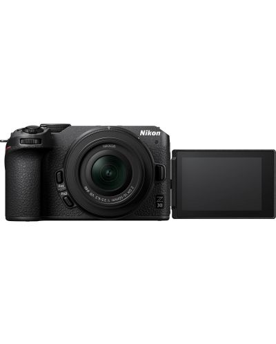 Безогледален фотоапарат Nikon - Z30, 20.9MPx, Black - 2