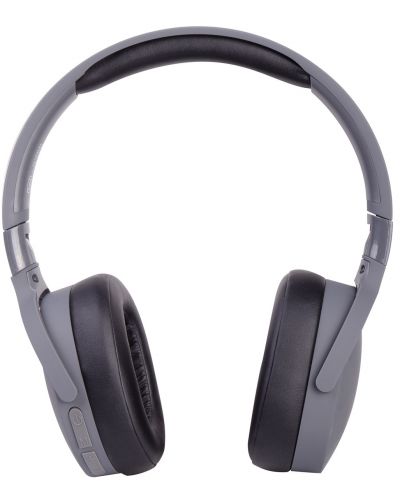 Безжични слушалки с микрофон Trevi - DJ 12E45 BT, черни/сиви - 3