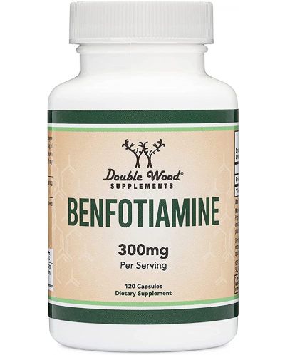 Benfotiamine, 120 капсули, Double Wood - 1