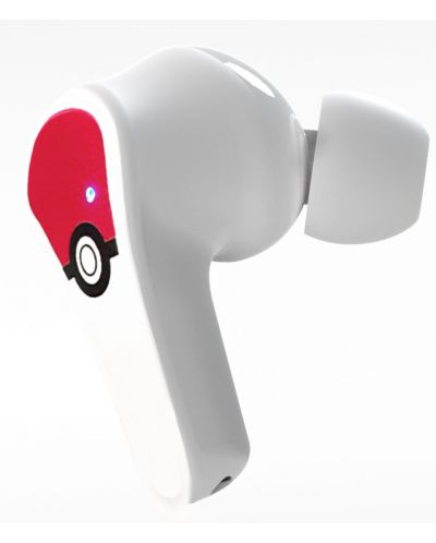 Детски слушалки OTL Technologies - Pokeball, TWS, бели/червени - 4
