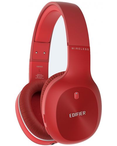 Безжични слушалки Edifier - W 800 BT Plus, червени - 1