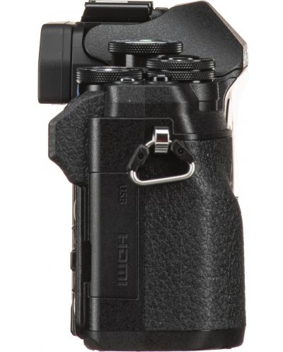 Безогледален фотоапарат Olympus - OM-D E-M10 Mark IV, 14-42mm EZ, Black - 6
