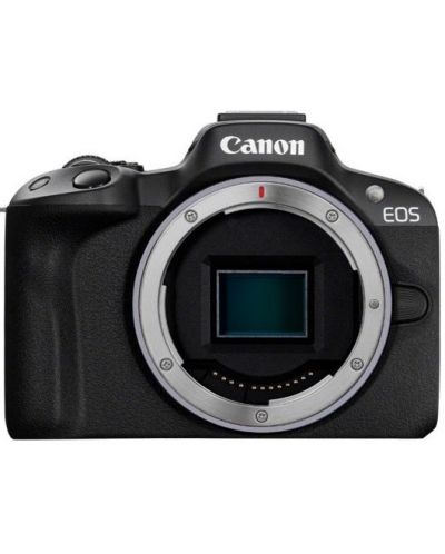 Безогледален фотоапарат Canon - EOS R50, 24.2MPx, черен - 1