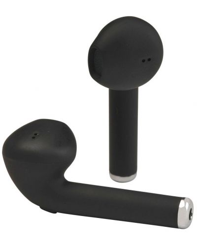 Безжични слушалки Denver - TWE-46, TWS, черни - 6
